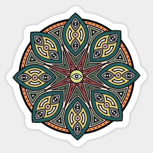 Khamsa Mandala Sticker